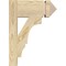 Ekena Millwork Balboa Arts & Crafts Rough Sawn Outlooker, Douglas Fir, 6"W x 12"D x 16"H OUT06X12X16BOA03RDF - alternate 2